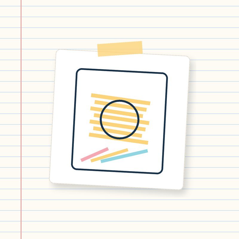 A circle outline with yellow strokes crossing over its edges